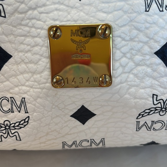 MCM Monogram Papillon Crossbody Bag - Picture 3 of 13